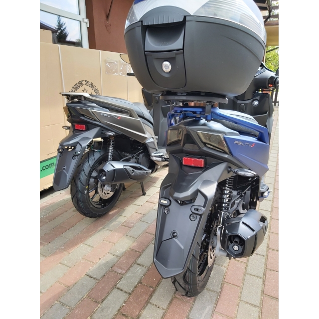 Kymco Agility S 125 brązowy, kufer, LED